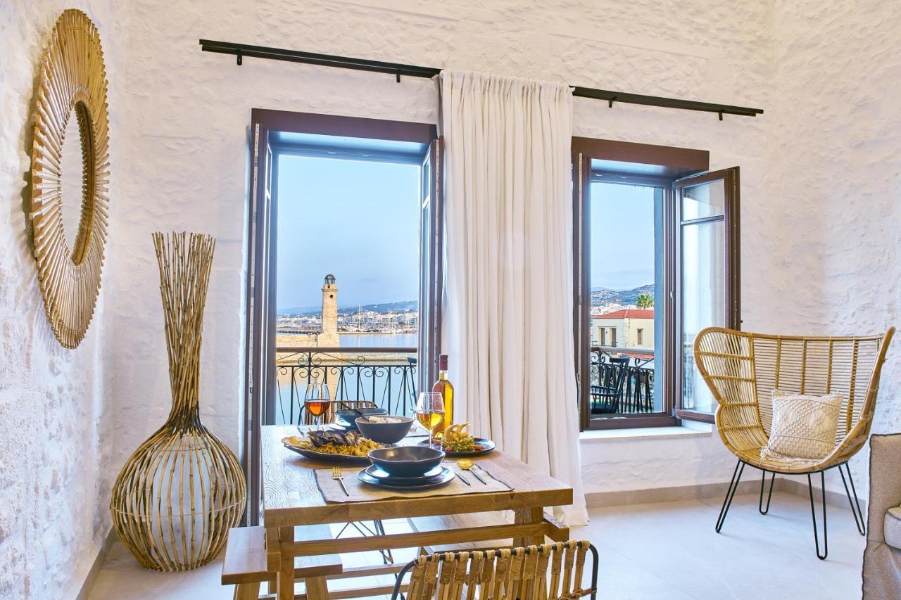 Vista Del Porto Luxury Suites Rethymnon Exterior foto