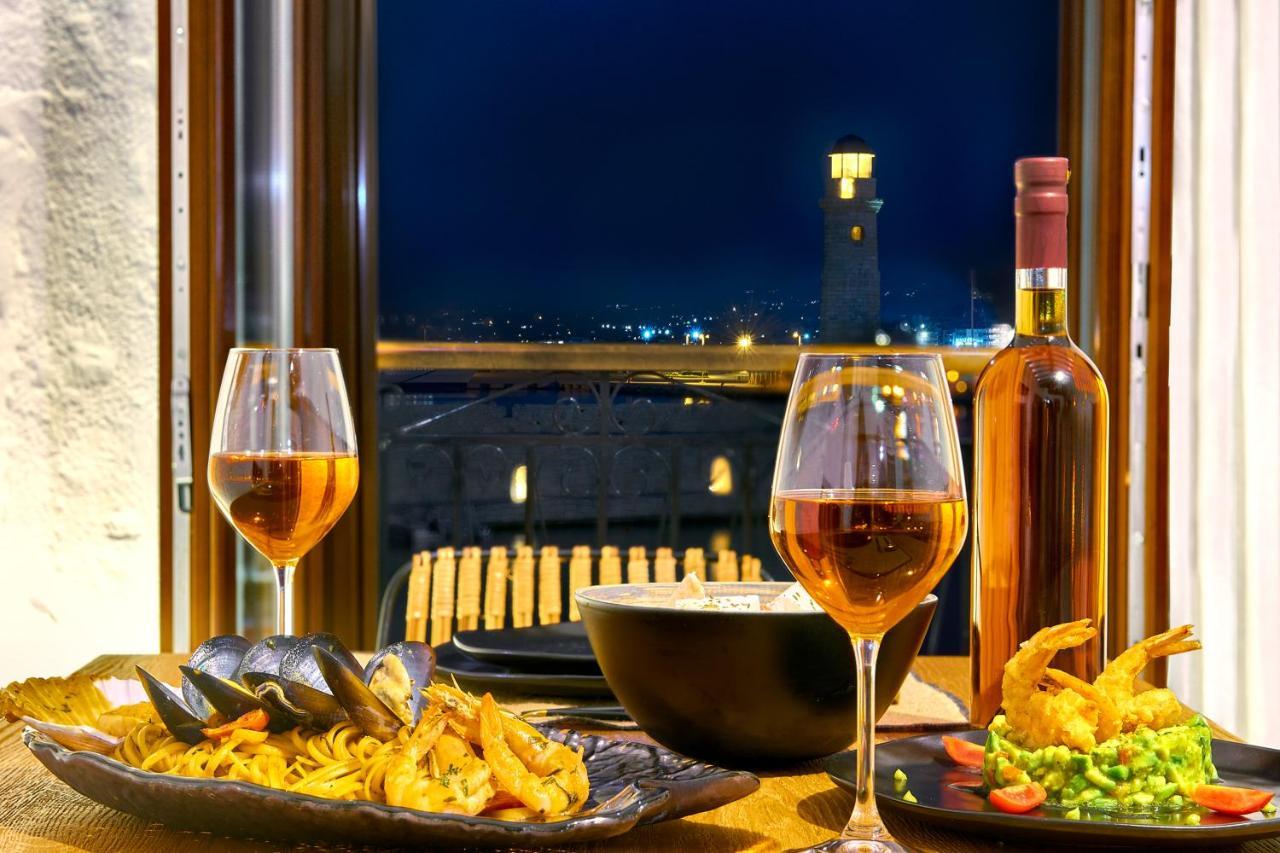 Vista Del Porto Luxury Suites Rethymnon Exterior foto