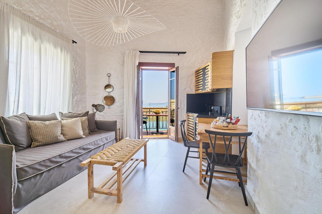 Vista Del Porto Luxury Suites Rethymnon Exterior foto