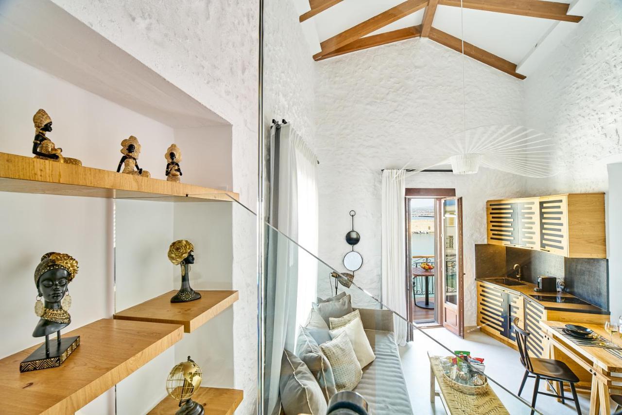 Vista Del Porto Luxury Suites Rethymnon Exterior foto