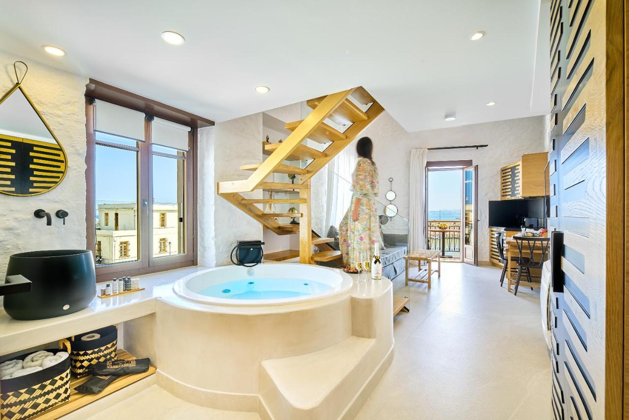 Vista Del Porto Luxury Suites Rethymnon Exterior foto