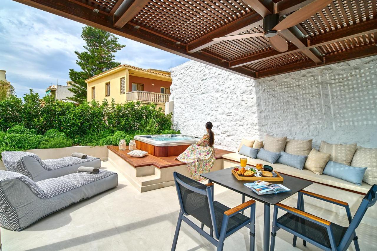 Vista Del Porto Luxury Suites Rethymnon Exterior foto